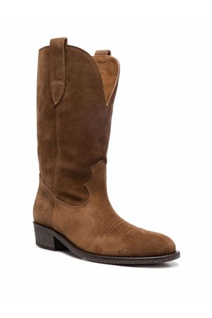 Brown suede cowboy boots VIA ROMA 15 | 3381MARTORA